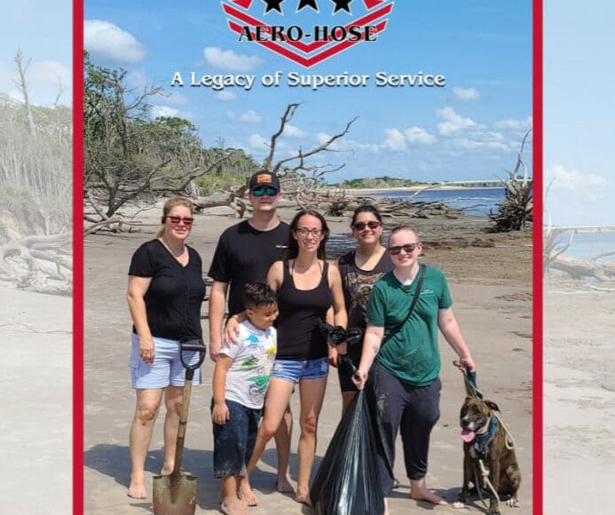 Beach Cleanup Charity, Aero-Hose style!